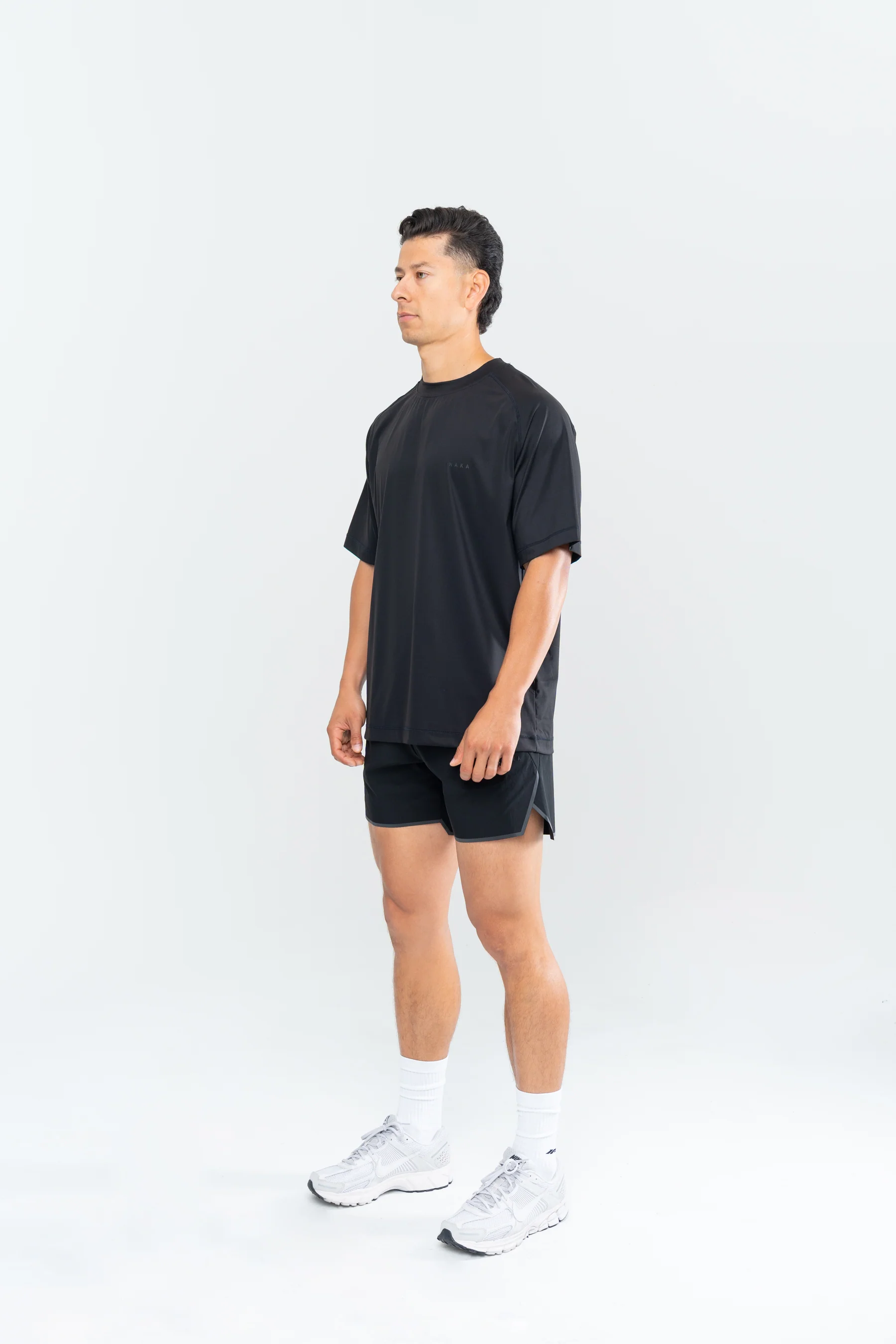 MEN'S PERFORMANCE TRAINING SHORTS - JET BLACK - Image 4